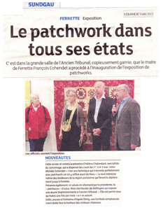 exposition cartonnage et patchwork